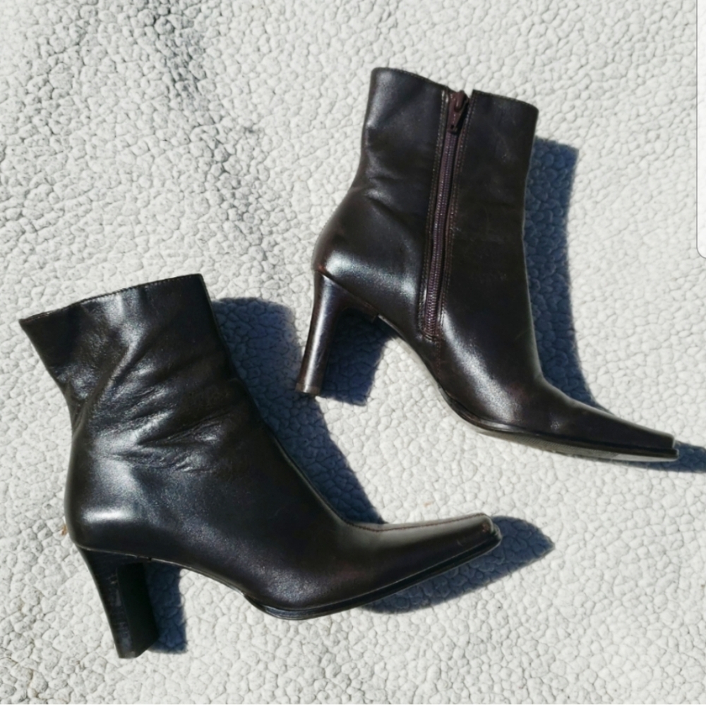 Diba Brown Booties